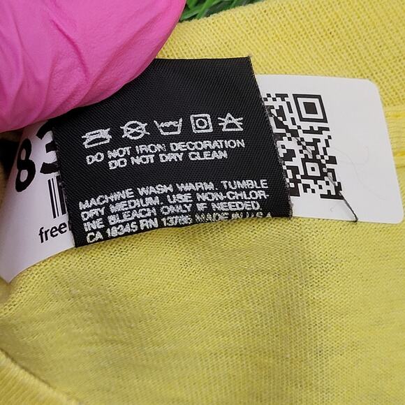 Vintage 80s Hoosier Millionaire Crop Shirt Womens M 19x15 Lottery Game-Show - Picture 7 of 14